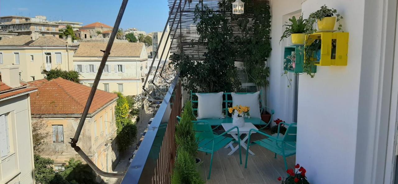 Aay- Best Corfu Town & Sea Apart 2Bedroom Renovated + Lift / Comfy&Design+Wifi Exteriör bild